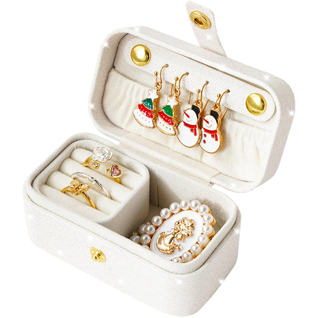 Travel Case Mini Jewelry Box for Purse