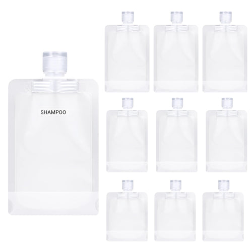 9pack Leak Proof TSA Approved Travel Pouches for Toiletries