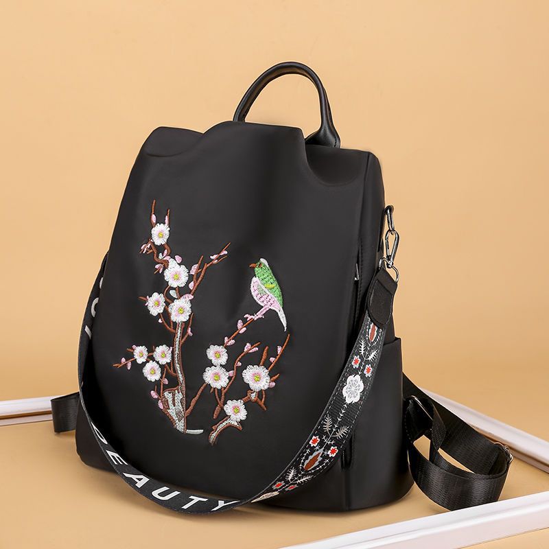 Embroidered Fashion Travel Backpacki