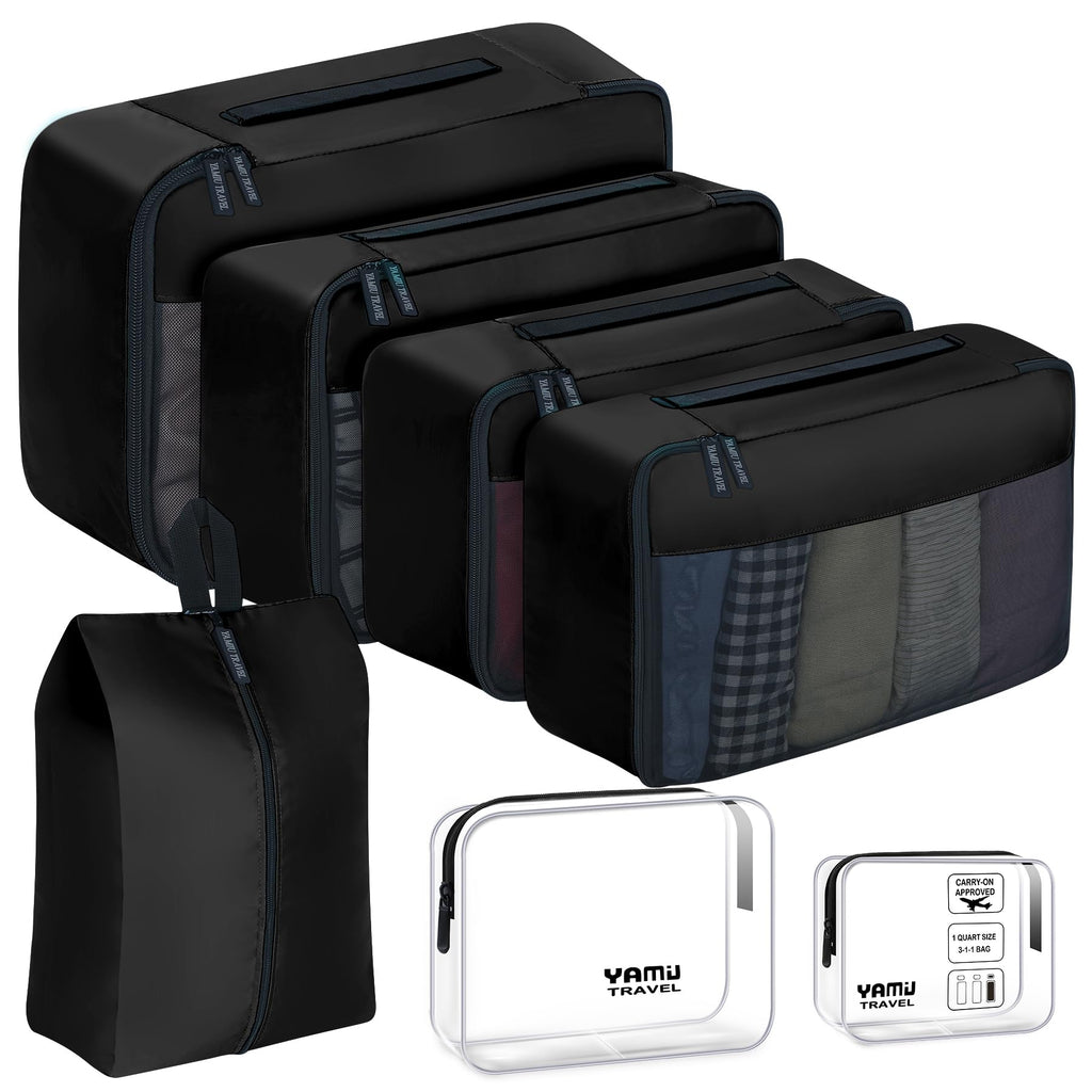 7 Pcs luggage organizer bags