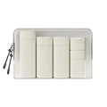 5Pcs Travel Bottles for Toiletries Leak Proof  (White)